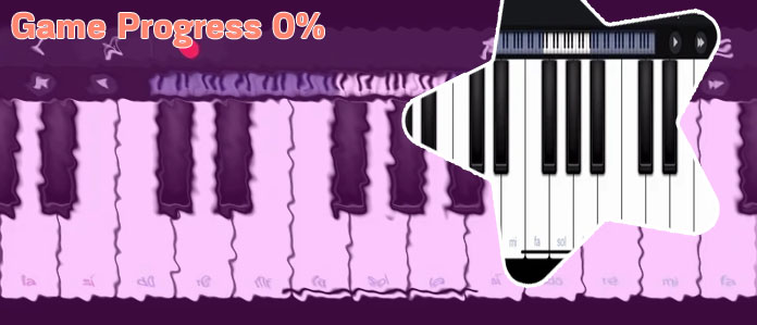 Crazy game piano