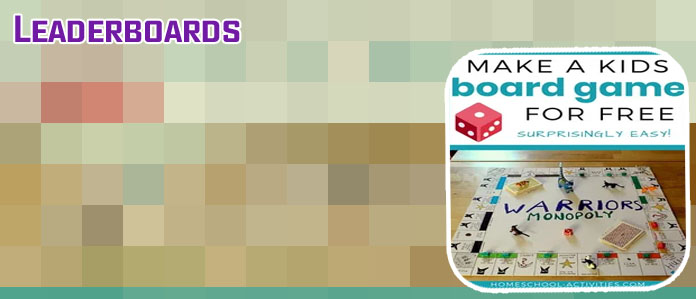 Diy math board games
