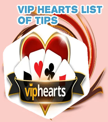 Vip hearts game